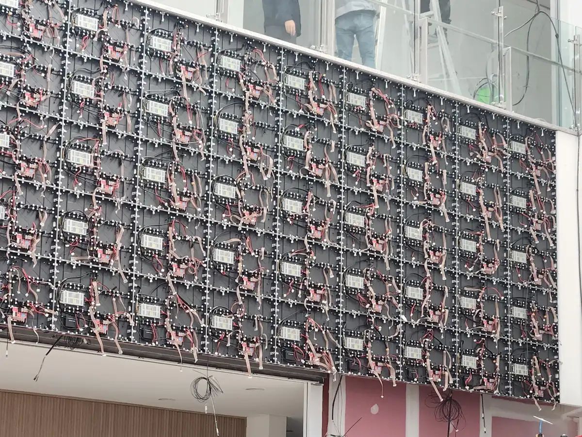 안산 LED간판수리 시공사진
